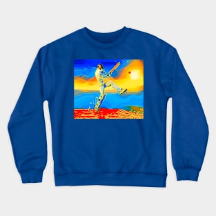 World Cup Cricket Batsman Crewneck Sweatshirt